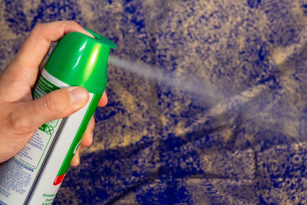 Get rid of severe cockroach infestations with insecticides.
