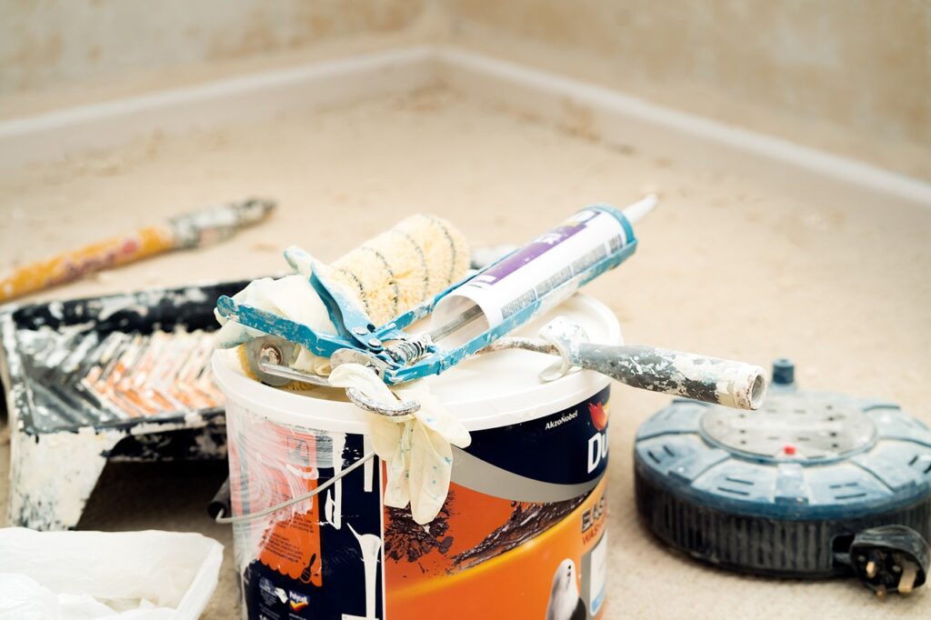 Cover cracks and holes with caulk or other sealants.